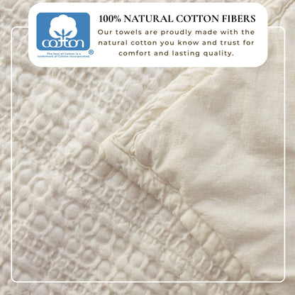 Garment-Washed Cotton Waffle Weave Quilt Set – Genevieve Collection – view 10
