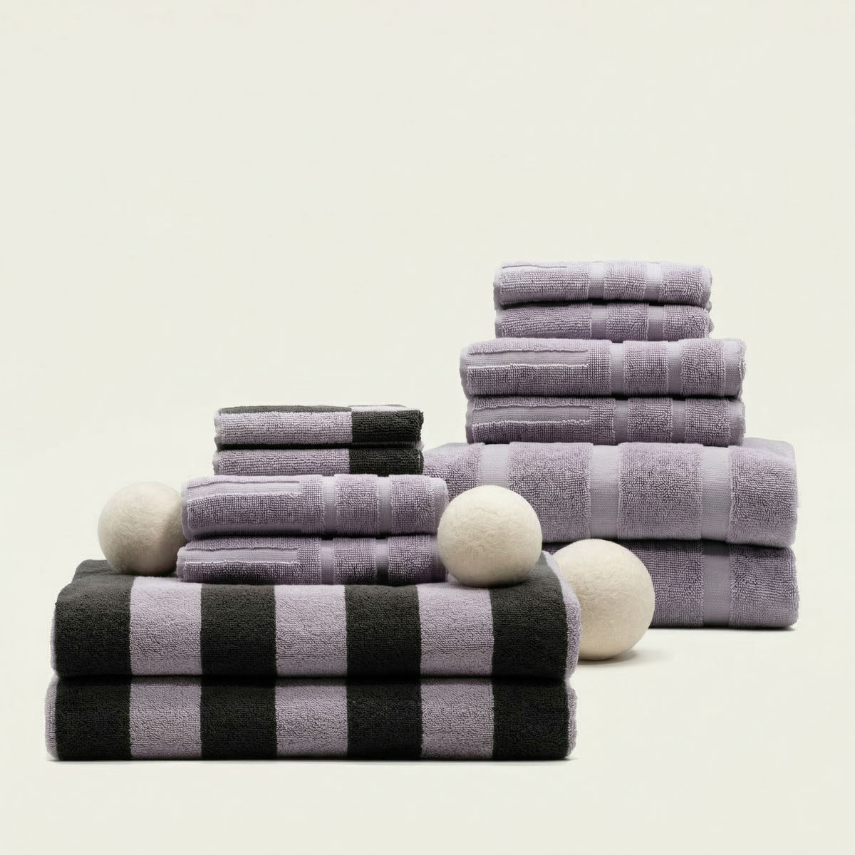 Shadmoor Australian Cotton Towels with Geometric Pattern, 600 GSM – view 27
