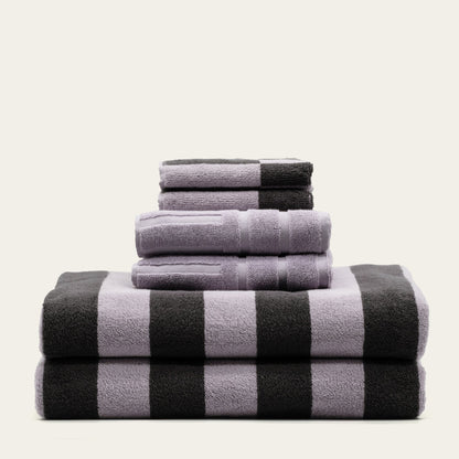 Shadmoor Australian Cotton Towels with Geometric Pattern, 600 GSM – view 17