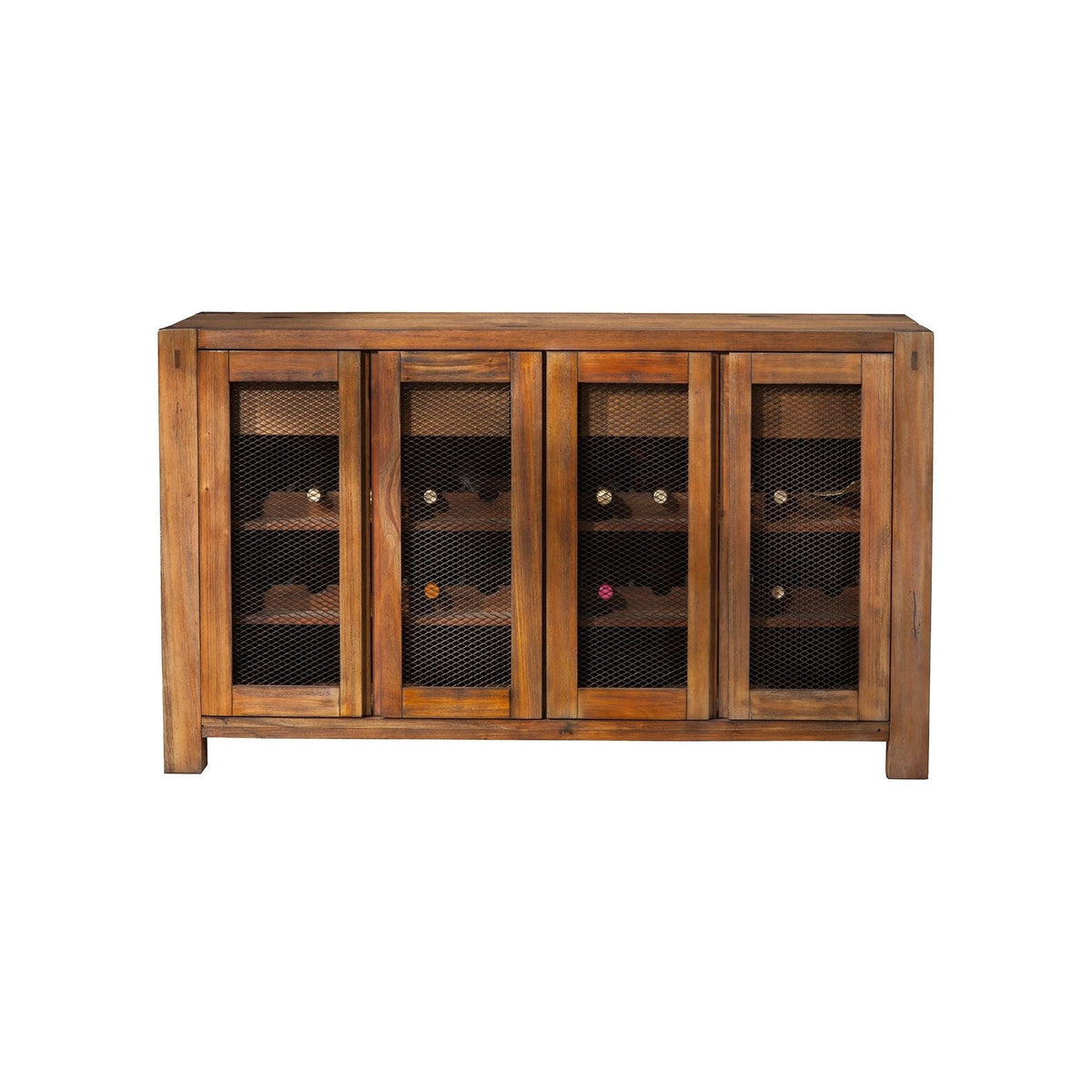 Salvaged Mahogany Shasta Server, Natural Brushed Finish