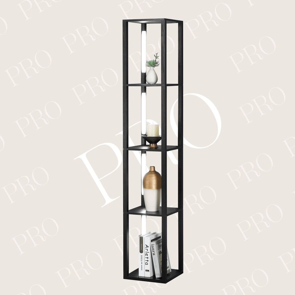 Fancy PRO LED Display Shelf with App and Remote Control, Black – view 10