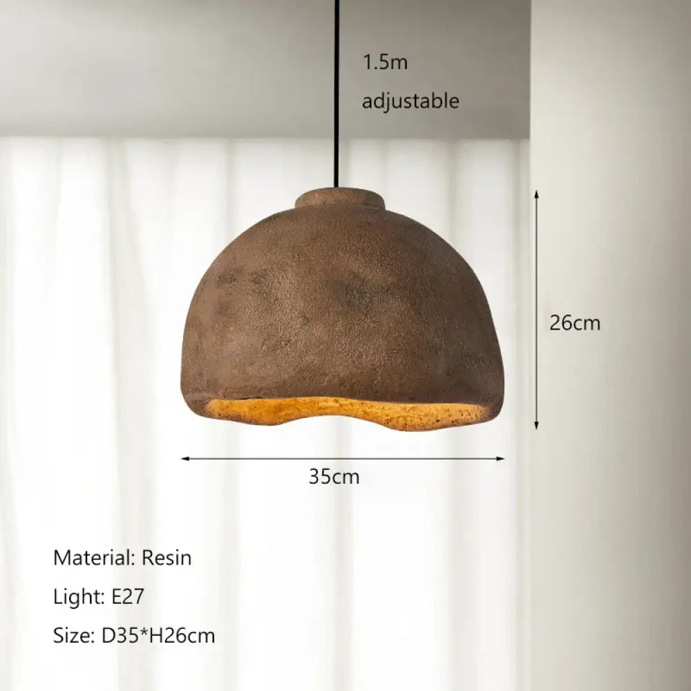 Signature Nordic Wabi-Sabi LED Pendant Light for Dining Room – view 8