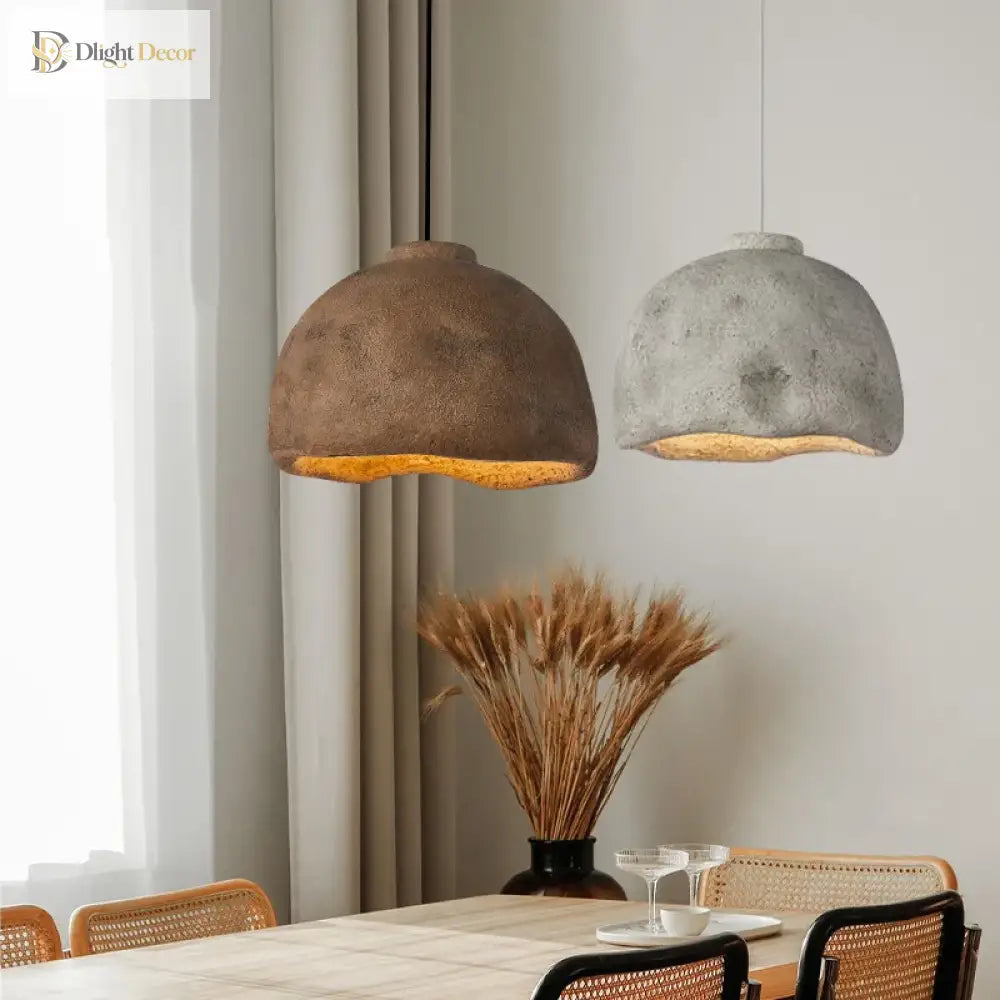 Signature Nordic Wabi-Sabi LED Pendant Light for Dining Room – view 2