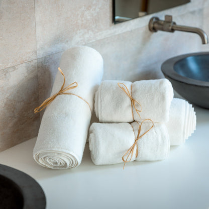 Luxury Organic Cotton Six-Piece Bath Towel Set, GOTS Certified – view 16