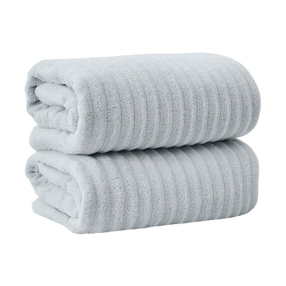 Karina Collection Luxury Combed Cotton Ribbed Bath Towel Set – view 91
