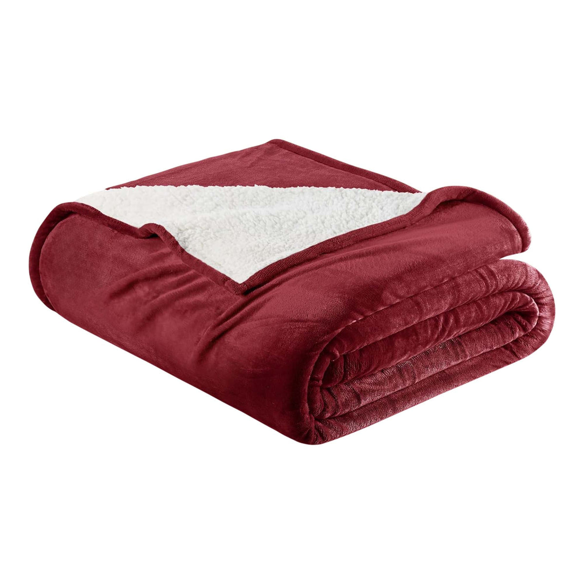 Sherpa Fleece Collection Velvet Plush Sherpa Bed Blanket, Reversible – view 40