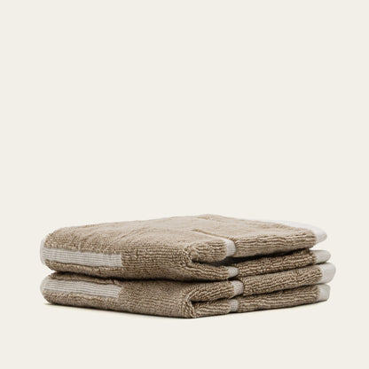 Sorrel Australian Cotton Towels, Plush 600 GSM with Geometric Accents – view 25