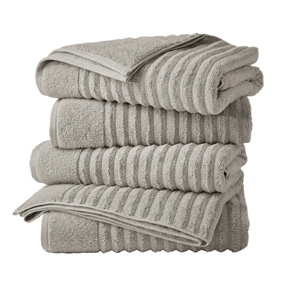 Karina Collection Luxury Combed Cotton Ribbed Bath Towel Set – view 175