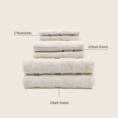 Capri Australian Cotton Bath Towels, 600 GSM Plush Towels and Sets – view 57