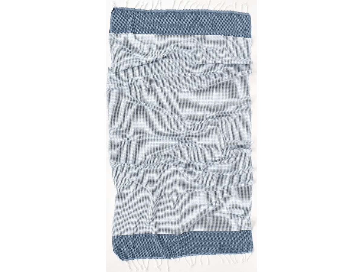 Su Diamond Weave Striped Turkish Towel, 100% Cotton, 35 x 66 Inch – view 6