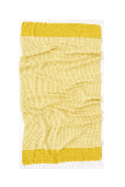 Su Diamond Weave Striped Turkish Towel, 100% Cotton, 35 x 66 Inch – view 8