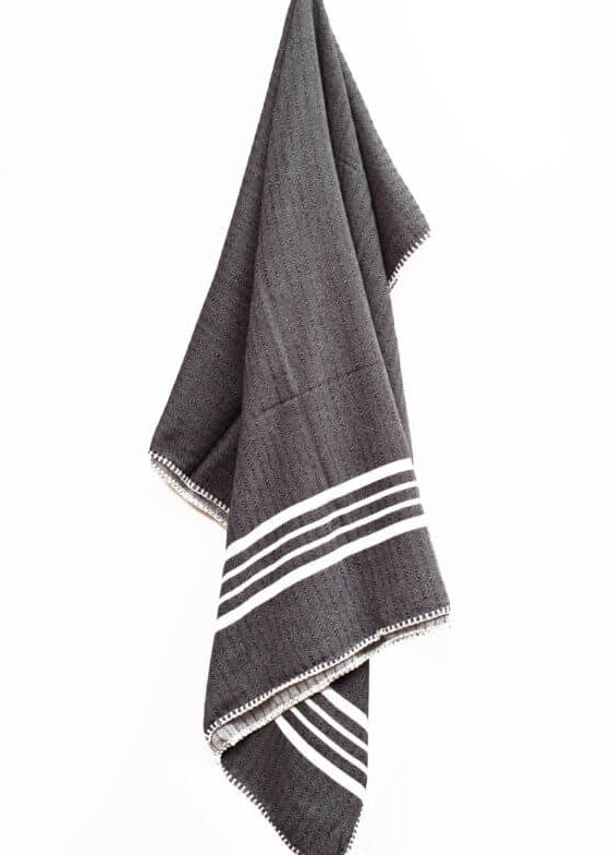Farm House Turkish Towel Without Fringe Bundle, 2 Full Size and 2 Mini – view 13