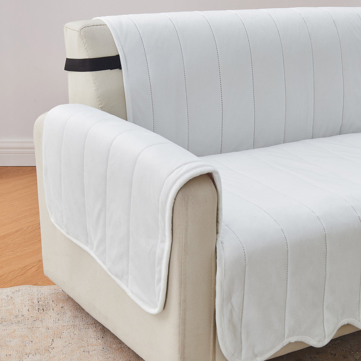 Velvet Furniture Protector – Soft Sofa and Chair Cover, Velvet Collection – view 21