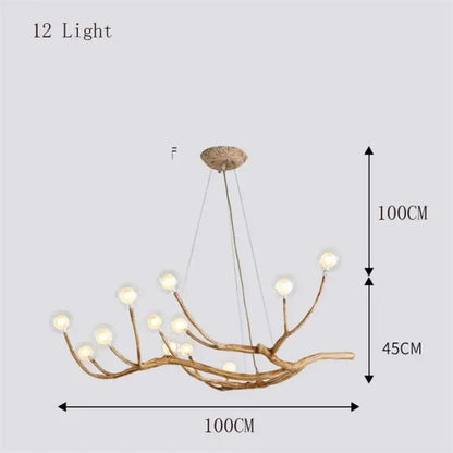 Sylvie Branch LED Wall Sconce – Clear or Frosted Ball Lights – view 9