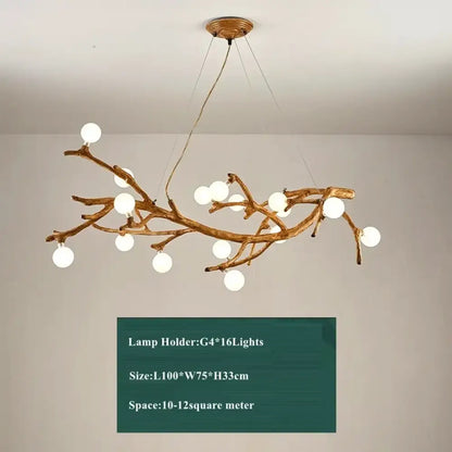 Sylvie Branch LED Wall Sconce – Clear or Frosted Ball Lights – view 15