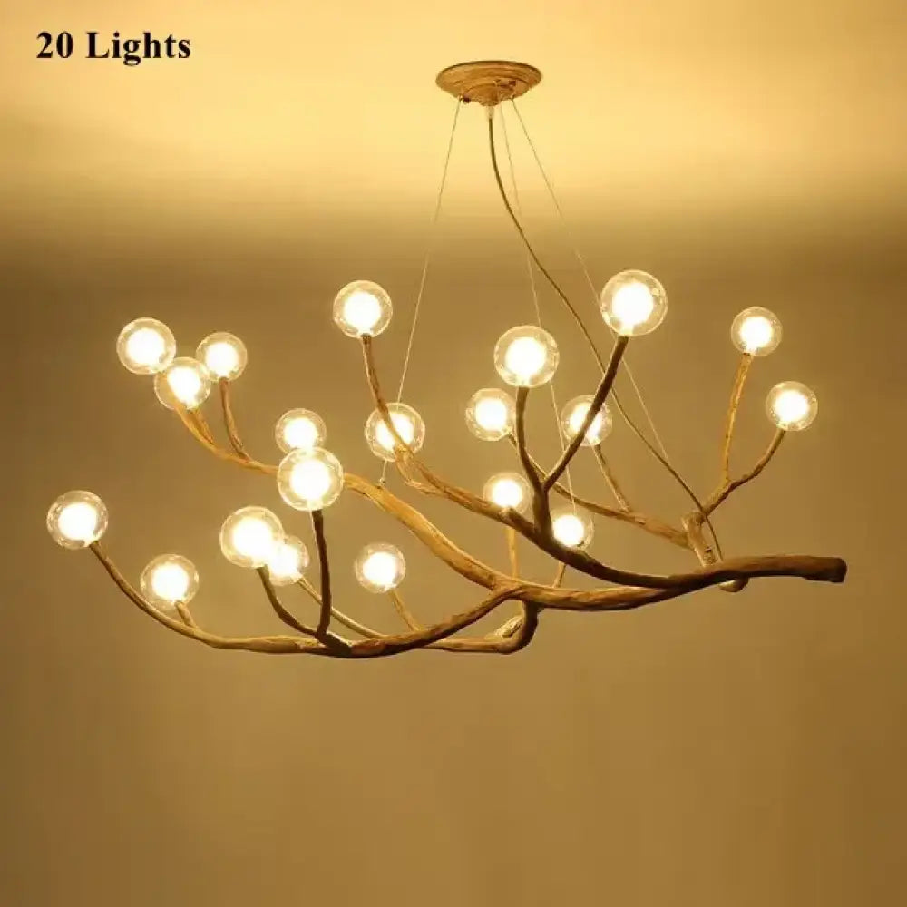 Sylvie Branch LED Wall Sconce – Clear or Frosted Ball Lights – view 12