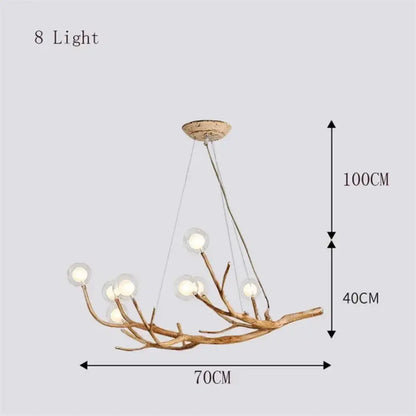 Sylvie Branch LED Wall Sconce – Clear or Frosted Ball Lights – view 8