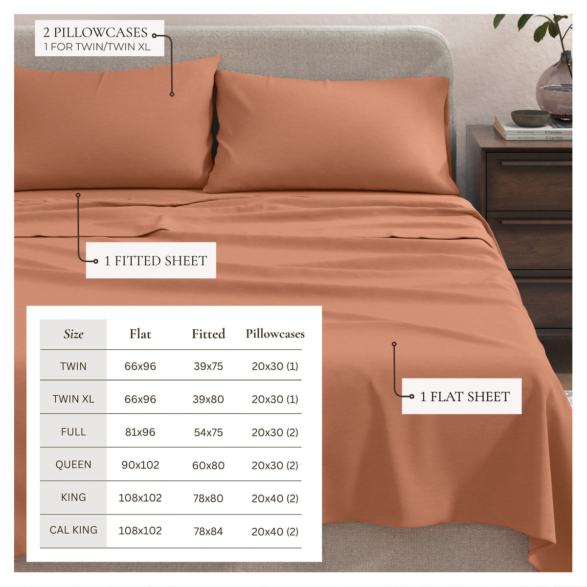 Heathered Jersey Knit Sheet Set – Carmen Collection – view 80
