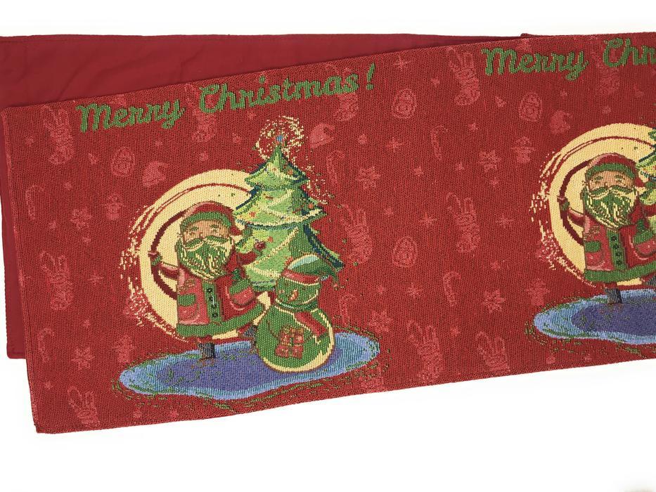 Santa Claus Holiday Table Linen and Pillow Cover Set, 8-Piece – view 8