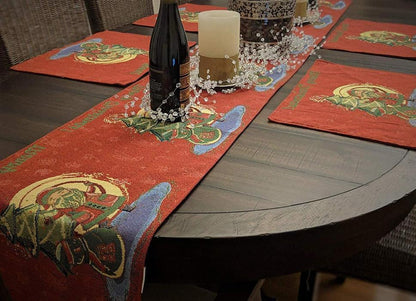 Santa Claus Holiday Table Linen and Pillow Cover Set, 8-Piece – view 4