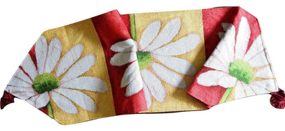 Loves Me Not Daisy Woven Tapestry Table Runner for Spring – view 8