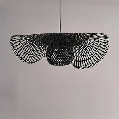 Tala Tatami-Inspired Woven Bamboo Pendant Light for Dining Room – view 9