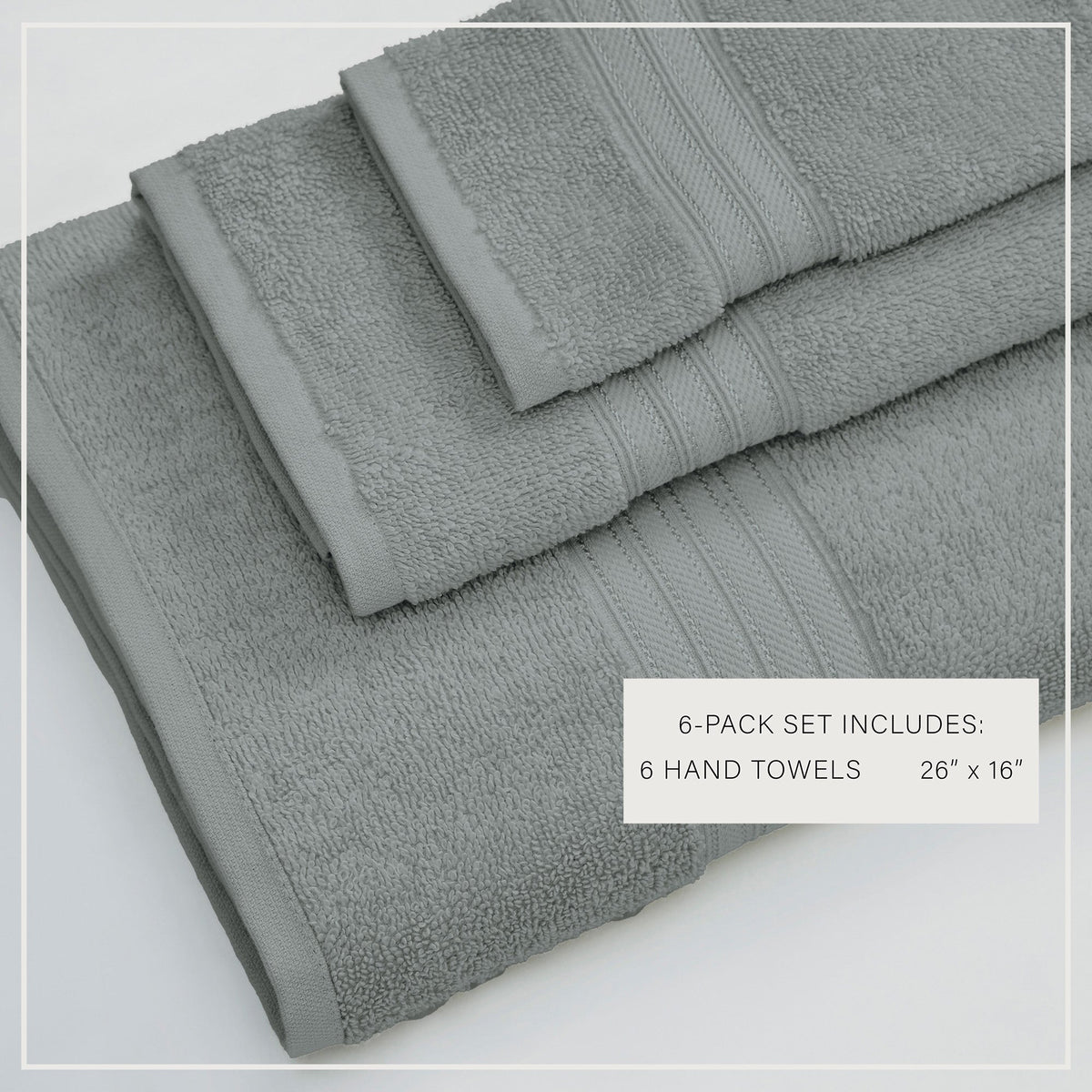 Cooper Collection Cotton Terry Bath Towel Set, Lightweight and Soft – view 127