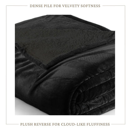 Sherpa Fleece Collection Velvet Plush Sherpa Bed Blanket, Reversible – view 39