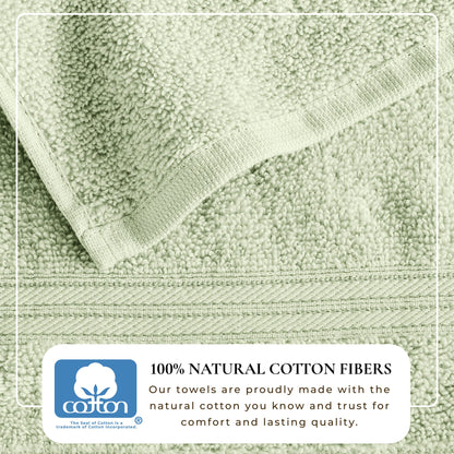Cooper Collection Cotton Terry Bath Towel Set, Lightweight and Soft – view 64