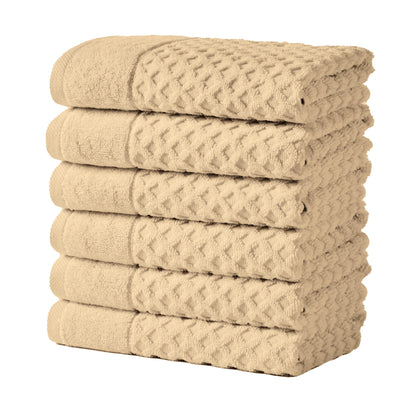 Cotton Diamond Waffle Weave Bath Towel Set – Grayson Collection – view 203