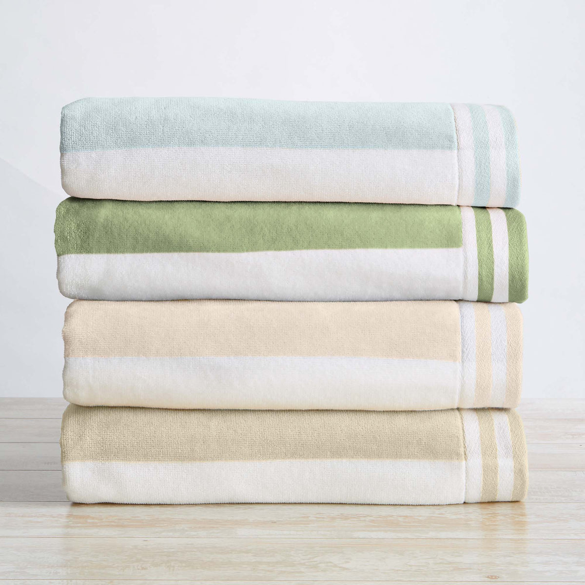 Pastel Striped Cabana Beach Towel – Edgartown Collection – view 120