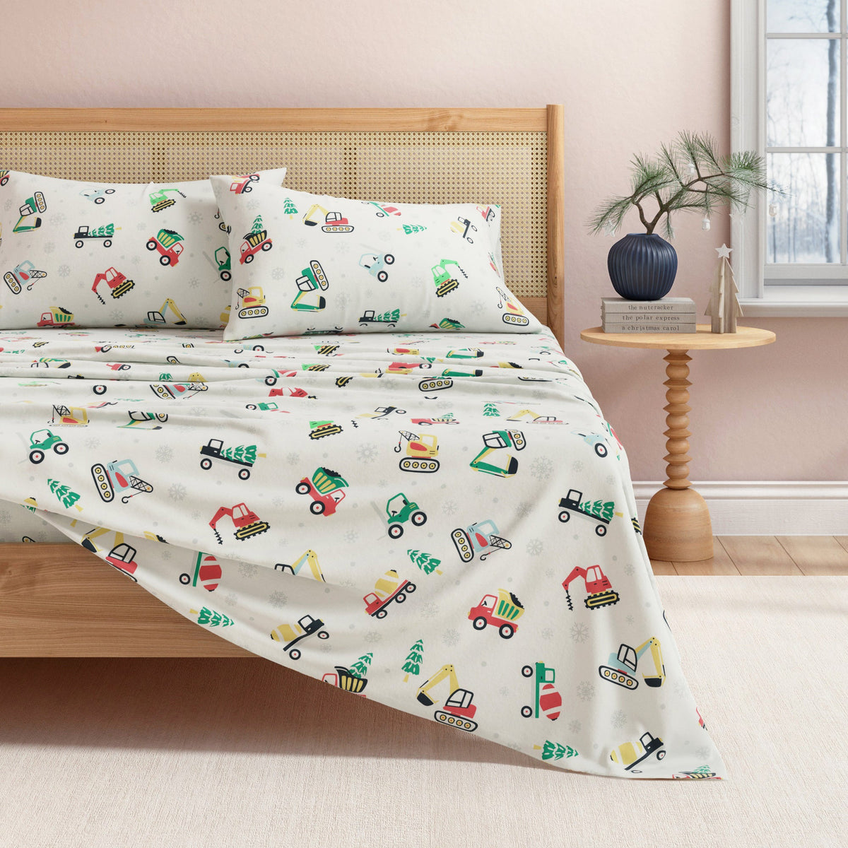 Turkish Cotton Christmas Flannel Sheets – Whittaker Holiday Prints – view 34