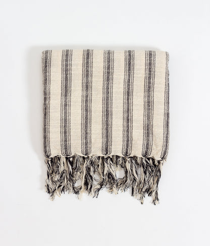 Titus Santuklu Hand Woven Cotton Linen Towel, Bath and Hand Sizes – view 5