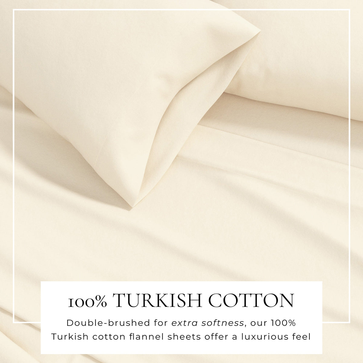 Solid Cotton Flannel Sheet Set – Nordic Collection – view 8