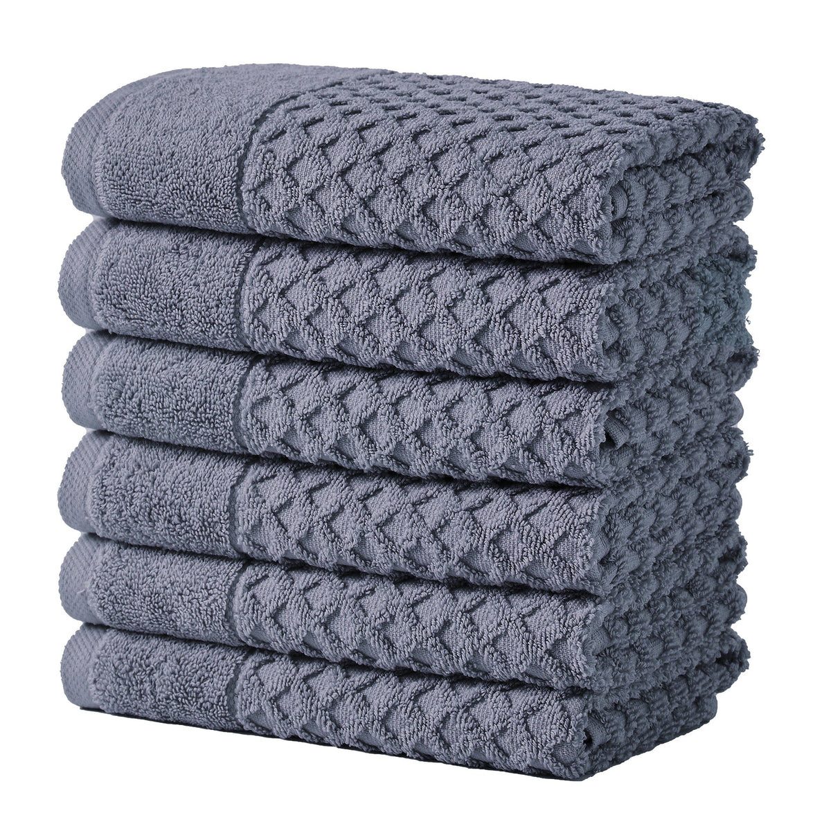 Cotton Diamond Waffle Weave Bath Towel Set – Grayson Collection – view 190