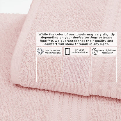 Cooper Collection Cotton Terry Bath Towel Set, Lightweight and Soft – view 46