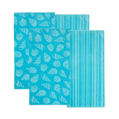 Maui Collection Cotton Velour Beach Towels, 30 x 60 Inch 2 or 4 Pack – view 156