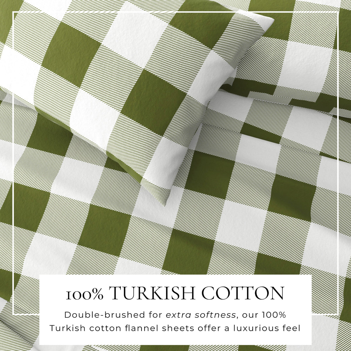 Turkish Cotton Flannel Sheet Set – Belle Collection – view 27
