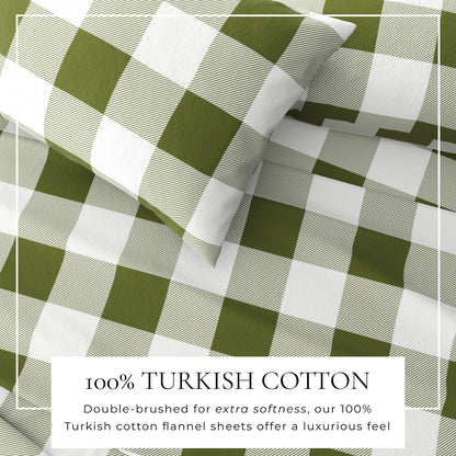 Turkish Cotton Flannel Sheet Set – Belle Collection – view 27