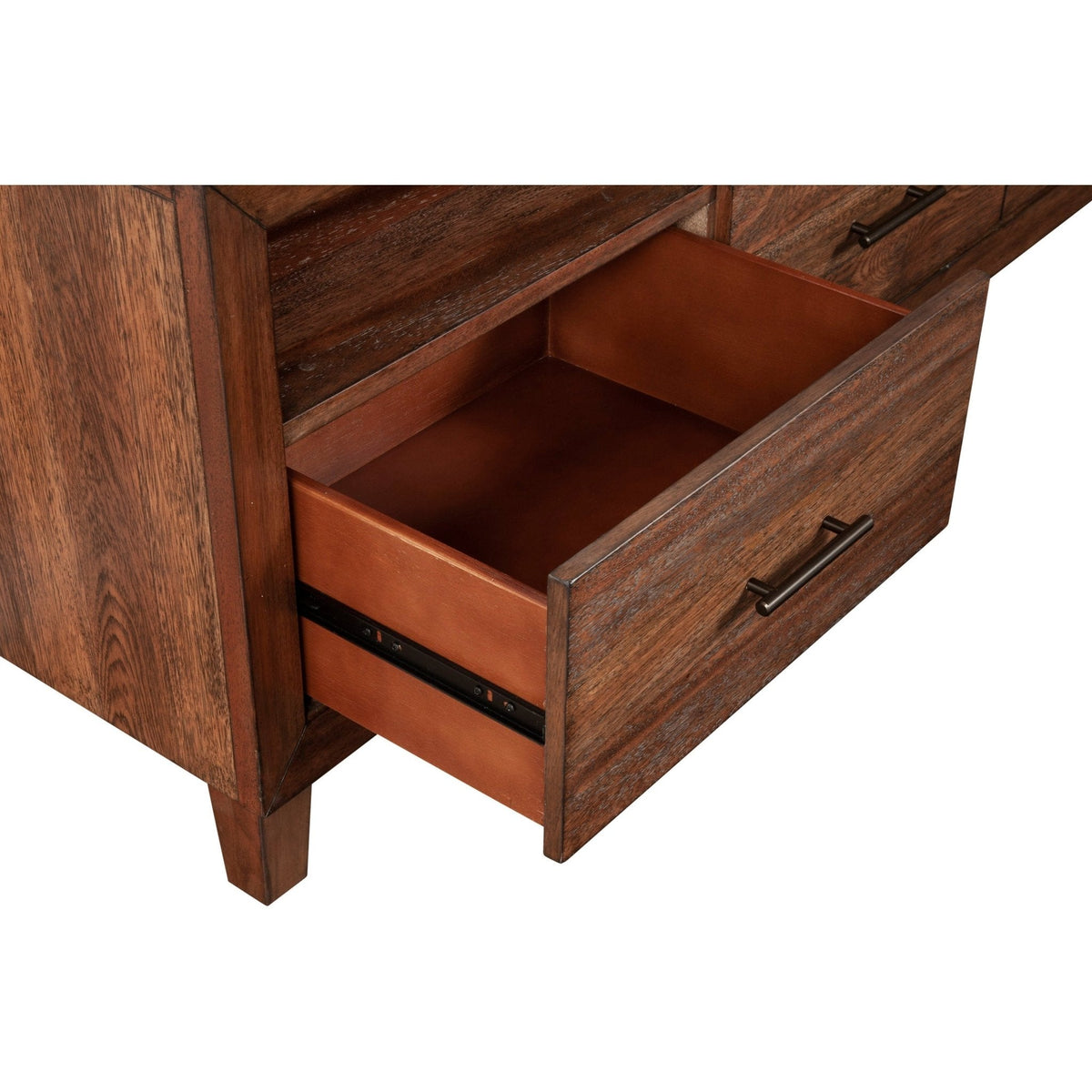 Trinidad Solid Wood TV Console in Toffee Finish – view 9