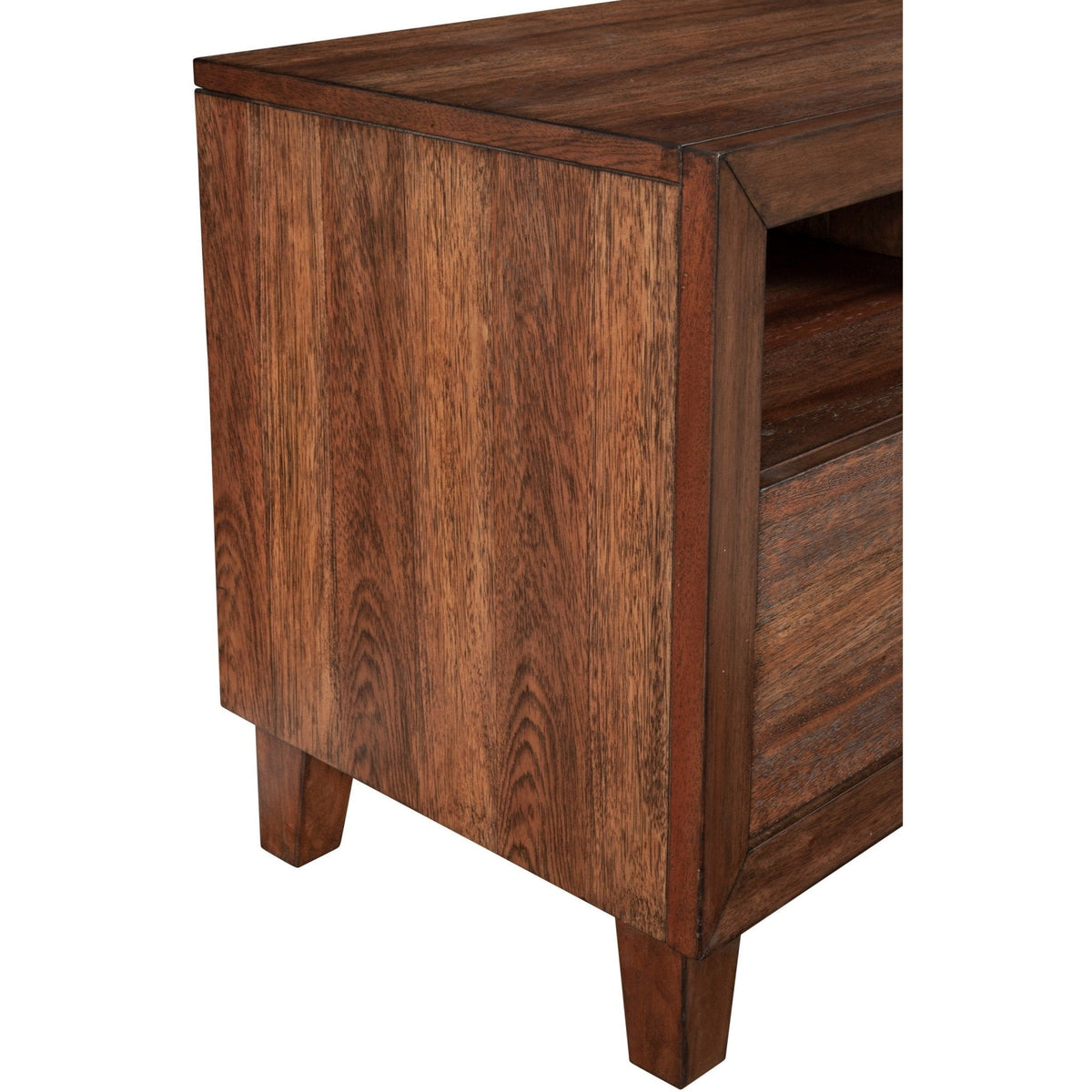 Trinidad Solid Wood TV Console in Toffee Finish – view 7