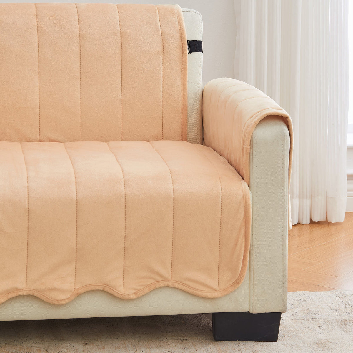 Velvet Furniture Protector – Soft Sofa and Chair Cover, Velvet Collection – view 46