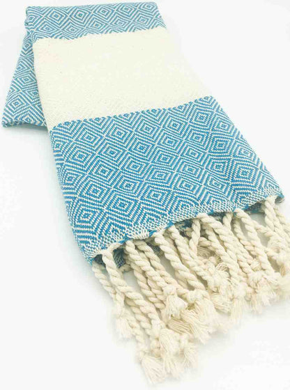 Diamond Weave Cotton Hand Towel, Oversized 16 x 36 Inch Kitchen Towel – view 11