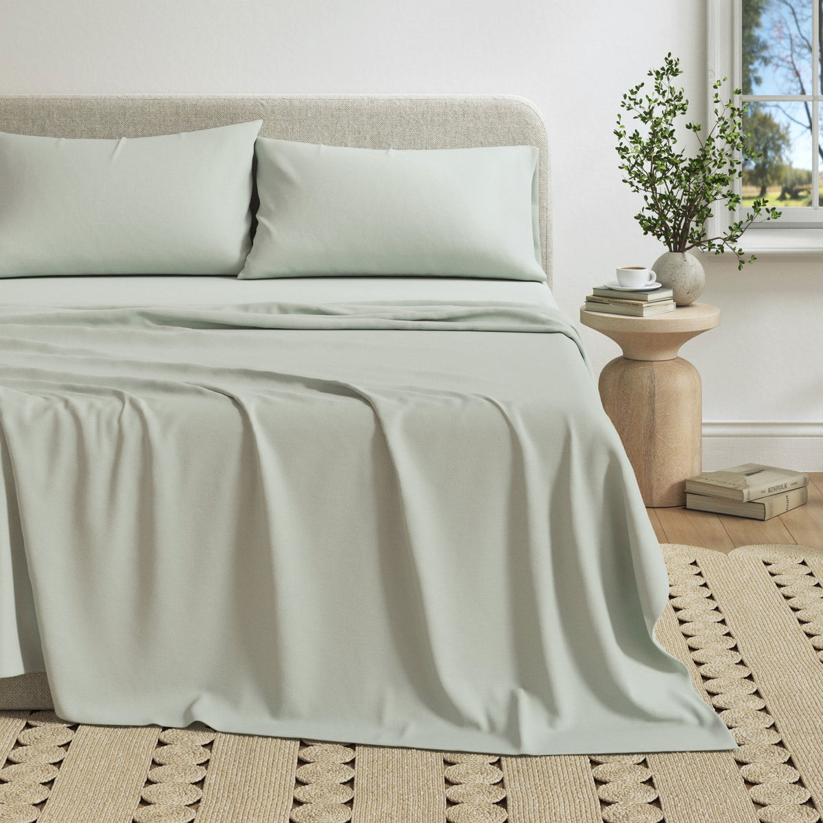 Heathered Jersey Knit Sheet Set – Carmen Collection – view 106