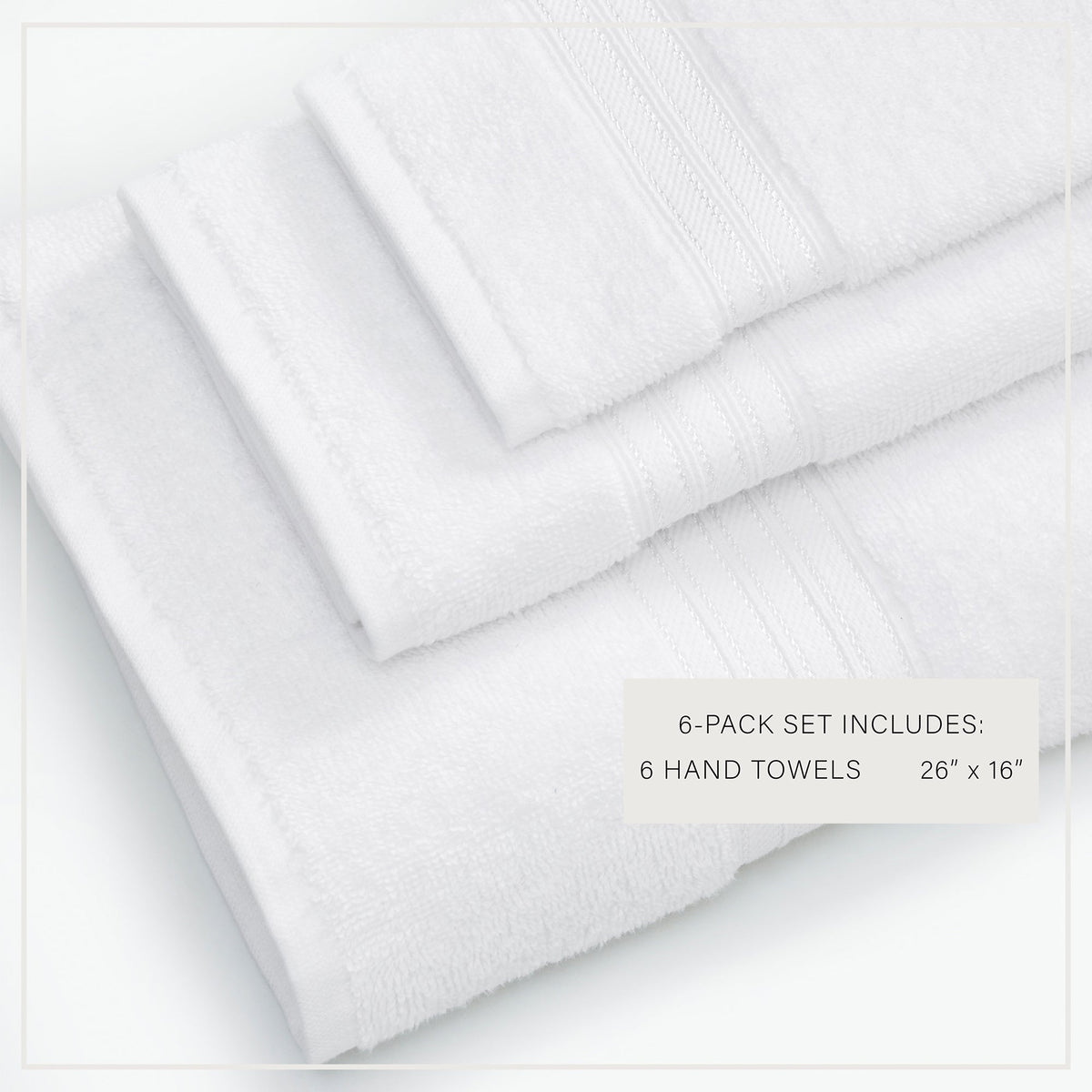 Cooper Collection Cotton Terry Bath Towel Set, Lightweight and Soft – view 16