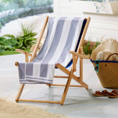 Pastel Striped Cabana Beach Towel – Edgartown Collection – view 65