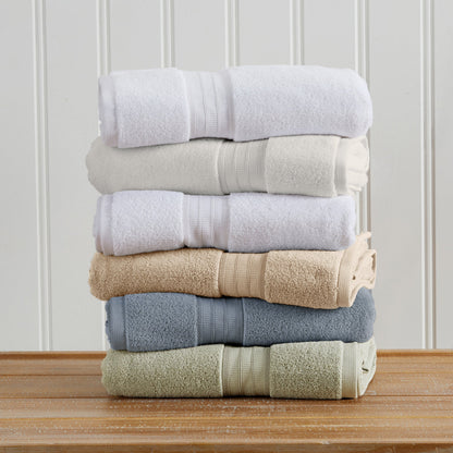 100% Cotton Premium Zero-Twist Bath Towel Set – Chiara Collection – view 42