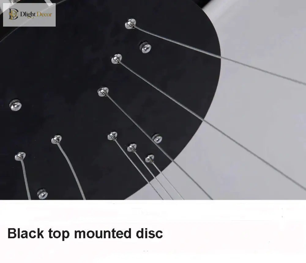 Unveiling Modern Cascading Ring LED Chandelier, Dimmable – view 8