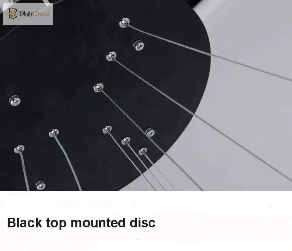 Unveiling Modern Cascading Ring LED Chandelier, Dimmable – view 22