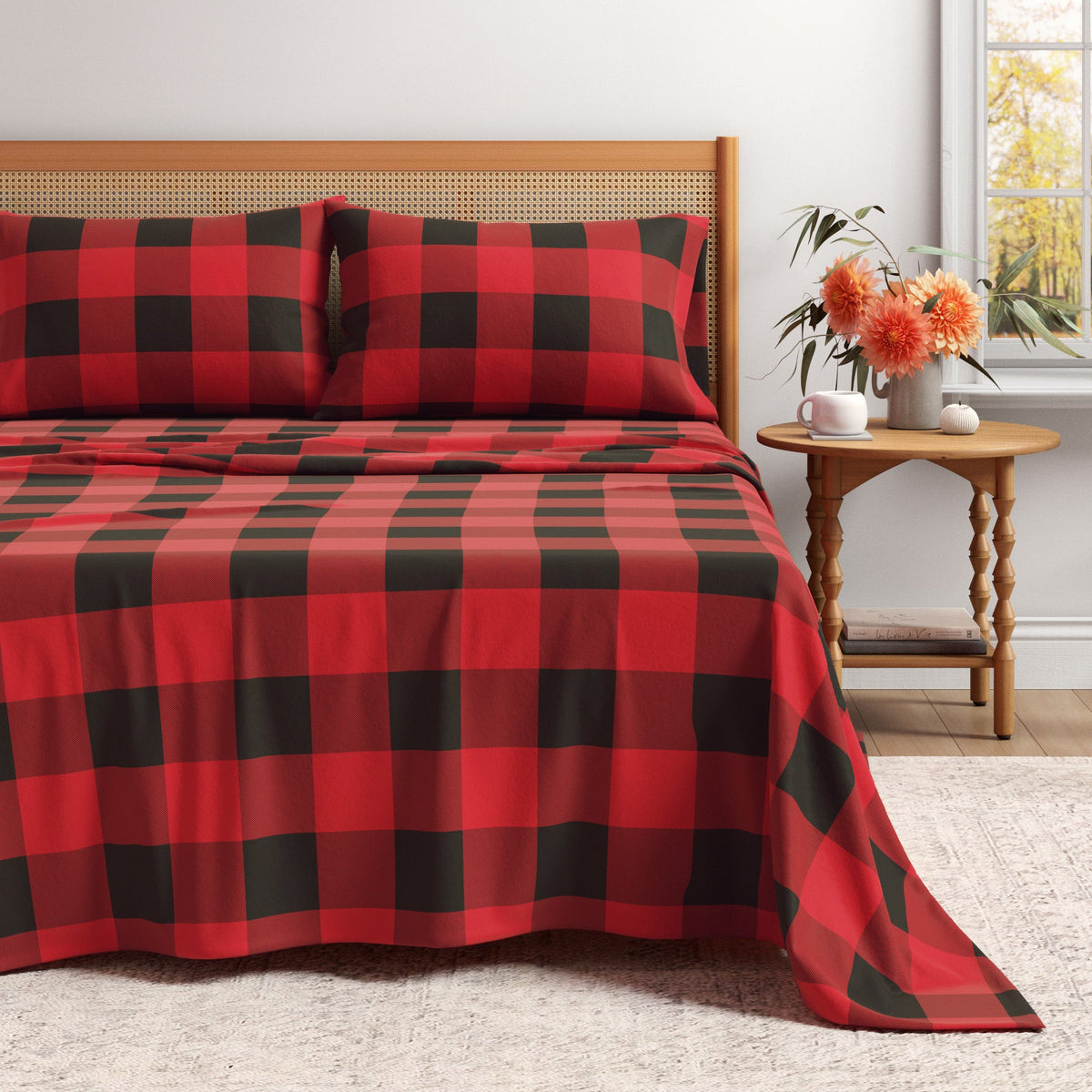 Turkish Cotton Flannel Sheet Set – Belle Collection – view 19